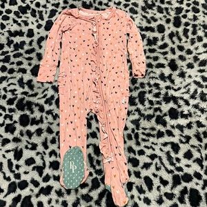 Posh peanut Danielle footie 6 9 bamboo